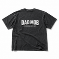 Dad Mob Vintage Wash Tee (Black)