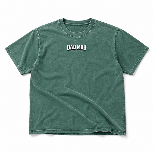 Dad Mob Vintage Wash Tee (Green)